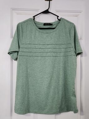 Automet Sage Short Sleeve Knit Tee